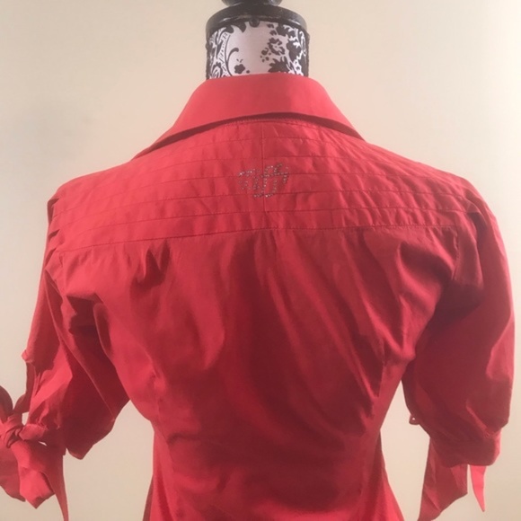 💖MEGA SALE💖Tiffi Women’s Set Skirt+Shirt Red White ALSU00229 - Picture 7 of 8